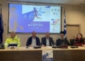 Στιγμιότυπο από τη συνέντευξη Τύπου για τη διοργάνωση «Τρέχω για την Κατερίνη» (φωτ.: Ολύμπιο Βήμα)