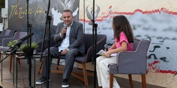 Πρόσφατα ο εκλιπών είχε συμμετάσχει στις εκδηλώσεις του «1ου Μαραθώνιου Ποντιακού Στίχου», στο Πρωτοχώρι (φωτ.: facebook / Κώστας Τσανακτσίδης)