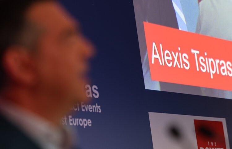 Ο Αλέξης Τσίπρας στο 5ο Economist Thessaloniki Metropolitan Summit.  Παρασκευή 5 Σεπτεμβρίου 2025  (φωτ.: EUROKINISSI / Ραφαήλ Γεωργιάδης)