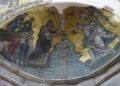 Η Βάπτιση. Ψηφιδωτό στο Καθολικό της Νέας Μονής Χίου (πηγή: commons.wikimedia.org)