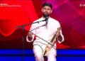 Ο Αλέξανδρος Φωστηρόπουλος στη σκηνή του «The Voice» (πηγή: Glomex)