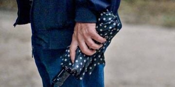Στιγμιότυπο από το κέντρο της Αθήνας κατά τη διάρκεια έντονης βροχόπτωσης (φωτ.: EUROKINISSI / Μιχάλης Παπανικολάου)