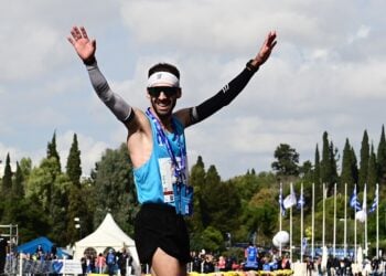 Ο Παναγιώτης Καραΐσκος ο μεγάλος νικητής (φωτ.: Γιώργος Ματθαίος/ EUROKINISSI)