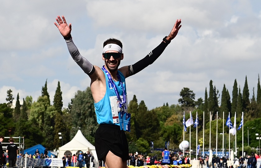 Ο Παναγιώτης Καραΐσκος ο μεγάλος νικητής (φωτ.: Γιώργος Ματθαίος/ EUROKINISSI)