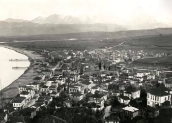 Άποψη των Κοτυώρων την περίοδο 1920-1930 (πηγή: facebook.com/orduolaygazetesi)