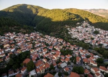 Η Παλιά Πόλη της Ξάνθης από ψηλά (αεροφωτ.: Βασίλης Βερβερίδης/MotionTeam)