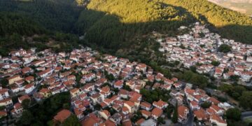 Η Παλιά Πόλη της Ξάνθης από ψηλά (αεροφωτ.: Βασίλης Βερβερίδης/MotionTeam)