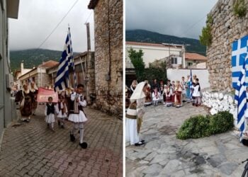 Χαρακτηριστικά στιγμιότυπα από την επετειακή εκδήλωση (φωτ.: Παμποντιακή Ομοσπονδία Ελλάδος)