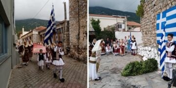 Χαρακτηριστικά στιγμιότυπα από την επετειακή εκδήλωση (φωτ.: Παμποντιακή Ομοσπονδία Ελλάδος)