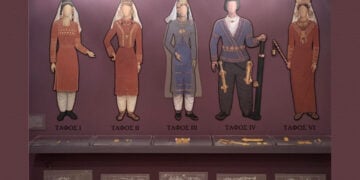 Άποψη της έκθεσης της αφιερωμένης στον Β. Σαρηγιαννίδη