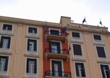 Το κτήριο της Φιλοπτώχου Αδελφότητας Ανδρών Θεσσαλονίκης (φωτ.: Έλλη Τσολάκη)