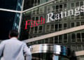 Το κτήριο του οίκου αξιολόγησης Fitch, στη Νέα Υόρκη (φωτ.: EPA / Justin Lane)