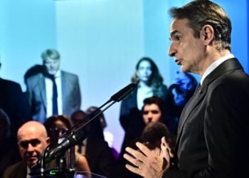 Ο πρωθυπουργός Κυριάκος Μητσοτάκης (φωτ.: EUROKINISSI/Τατιάνα Μπόλαρη)