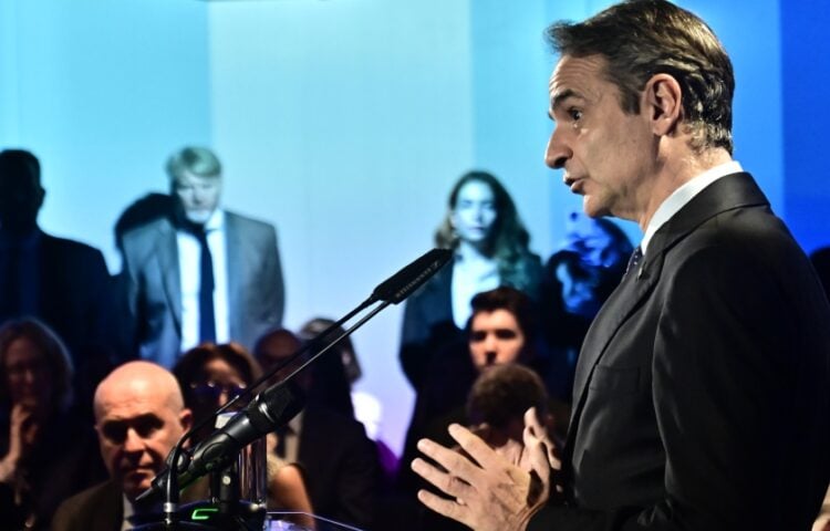 Ο πρωθυπουργός Κυριάκος Μητσοτάκης (φωτ.: EUROKINISSI/Τατιάνα Μπόλαρη)