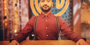 Στο πλατό του MasterChef (πηγή: Instagram / chef_koutsopoulosleonidas)