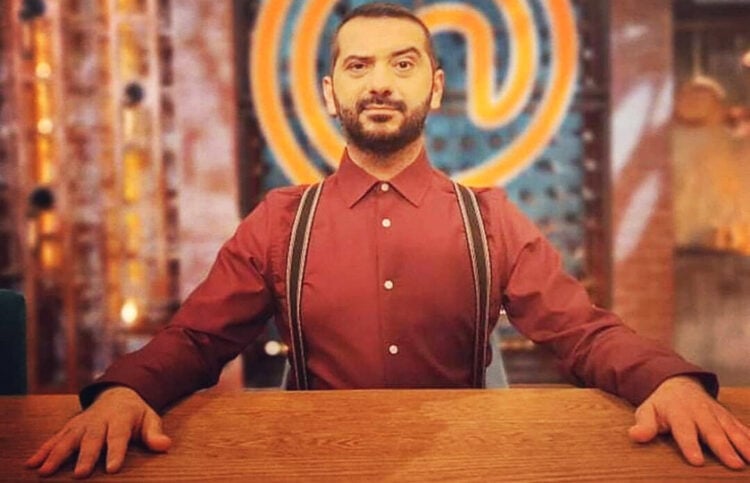 Στο πλατό του MasterChef (πηγή: Instagram / chef_koutsopoulosleonidas)