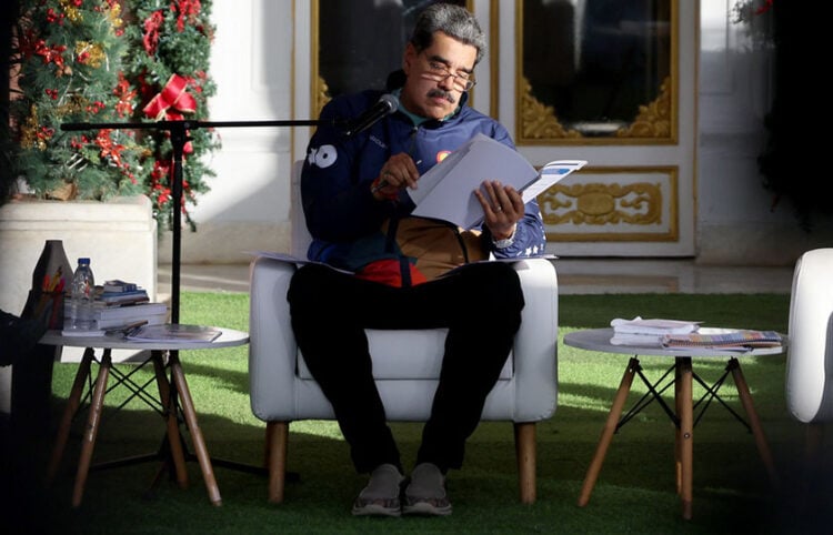 Ο πρόεδρος της Βενεζουέλας Νικολάς Μαδούρο, 21 Νοεμβρίου 2025 (φωτ.: EPA / Miguel Gutierrez)