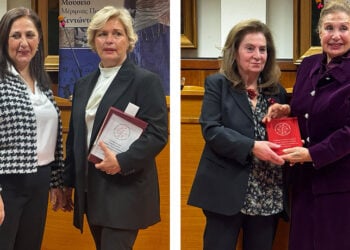 Ανατολή Δημητριάδου και Μίνα Γκάγκα, Ιφιγένεια Πανίδου και Άρτεμις Καρανίκα-Κούμα (φωτ.: ΜΠΚ)