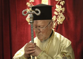 Πανηγυρική Θεία Λειτουργία, προεξάρχοντος του Οικουμενικού Πατριάρχη Βαρθολομαίου (φωτ.: Αρχιεπισκοπή Αθηνών / Χρήστος Μπόνης)