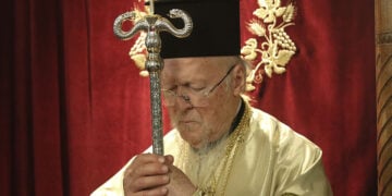 Πανηγυρική Θεία Λειτουργία, προεξάρχοντος του Οικουμενικού Πατριάρχη Βαρθολομαίου (φωτ.: Αρχιεπισκοπή Αθηνών / Χρήστος Μπόνης)