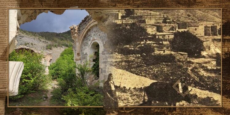 Ό,τι απέμεινε από το ναό της Παναγίας Γουμερά και φωτογραφία από την όμορφη Τσίτη (εικ.: Αλεξία Ιωαννίδου)