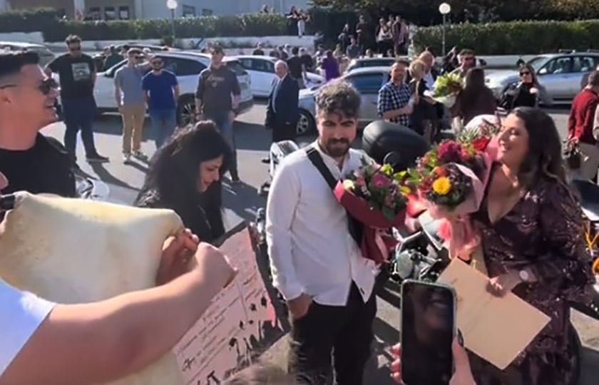 Στιγμιότυπο από το βίντεο που ανέβηκε στο TikTok (@zacharioudaki_stella)