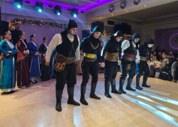 Στιγμιότυπο από την εκδήλωση του Συλλόγου Ποντίων Φοιτητών Νομού Κοζάνης, Σάββατο 22 Νοεμβρίου 2025 (φωτ.: kozan.gr)