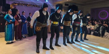 Στιγμιότυπο από την εκδήλωση του Συλλόγου Ποντίων Φοιτητών Νομού Κοζάνης, Σάββατο 22 Νοεμβρίου 2025 (φωτ.: kozan.gr)