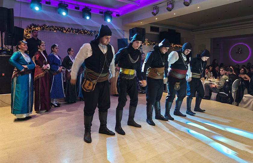 Στιγμιότυπο από την εκδήλωση του Συλλόγου Ποντίων Φοιτητών Νομού Κοζάνης, Σάββατο 22 Νοεμβρίου 2025 (φωτ.: kozan.gr)