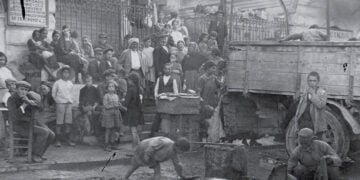 Μικρασιάτες πρόσφυγες, 1922 (από την αφίσα της εκδήλωσης)