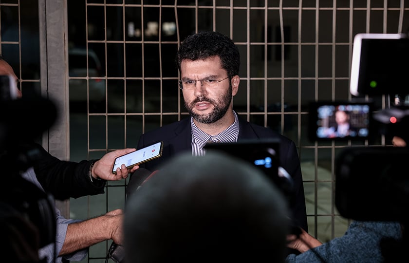 Ο συνήγορος των τριών που παραδόθηκαν, Λευτέρης Κάρτσωνας (φωτ.: EUROKINISSI / Στέφανος Ραπάνης)