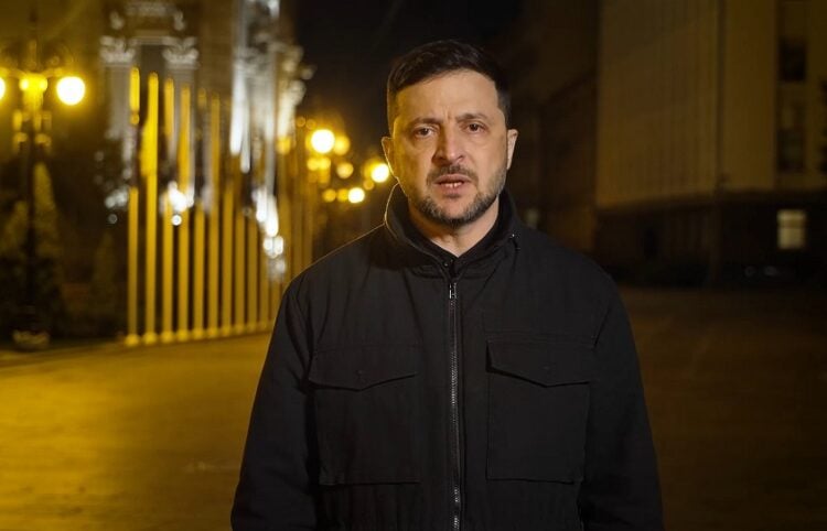 (Φωτ.: facebook Володимир Зеленський)