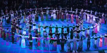 Οι χορευτές του ΣΠΟΣ Θεσσαλονίκης (πηγή:. livemedia.gr)