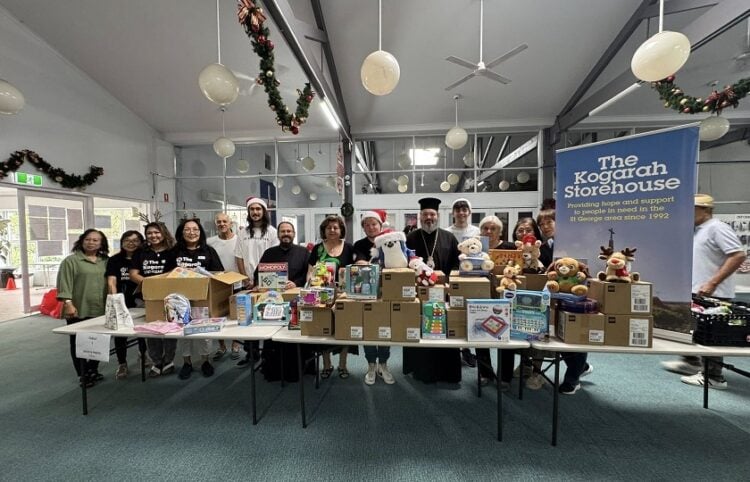 (Φωτ.: Facebook Ελληνική ορθόδοξη ενορία και κοινότητα Kongarah)