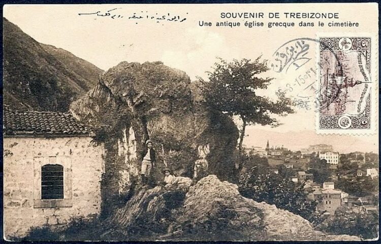 Ο ναός του Αγίου Σάββα στην Τραπεζούντα, το 1891 (πηγή: exploretrabzon.com)