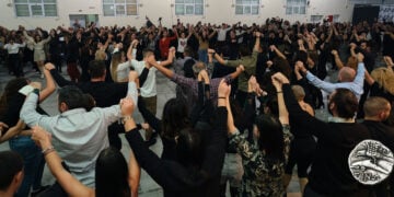 Χαρακτηριστικό στιγμιότυπο «Ανταμώματος» της ΕΠΟΝΑ (φωτ.: facebook / Ένωση Ποντιακής Νεολαίας Αττικής - ΕΠΟΝΑ)