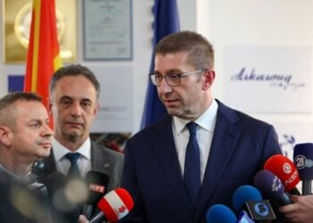 πρωθυπουργός των Σκοπίων, Χρίστιαν Μίτσκοσκι (φωτ.: facebook/Влада на Република Северна Македонија)