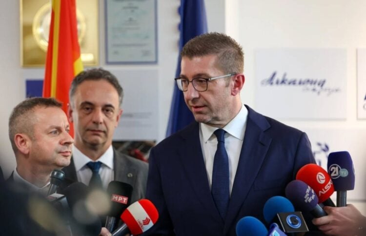 πρωθυπουργός των Σκοπίων, Χρίστιαν Μίτσκοσκι (φωτ.: facebook/Влада на Република Северна Македонија)