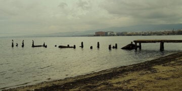 Ό,τι απέμεινε μετά τη δεύτερη κατάρρευση, 27 Νοεμβρίου 2025 (φωτ.: Μπάμπης Γιαννακίδης)