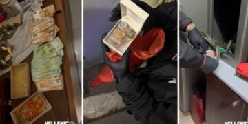 Στιγμιότυπα από τις επιχειρήσεις κατάσχεσης της ΕΛΑΣ (φωτ.: Ελληνική Αστυνομία)