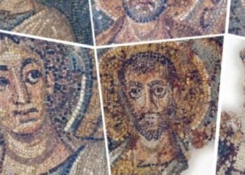 Κολάζ από κυπριακά ψηφιδωτά (φωτ.: mosaic.tuc.gr)