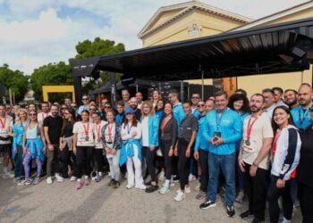 Η ομάδα του ΟΠΑΠ  (φωτ.: opap.gr)