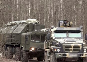 Το ρωσικό πυραυλικό σύστημα Oreshnik σε άγνωστη τοποθεσία στη Λευκορωσία (φωτ.: EPA / Υπουργείο Άμυνας της Ρωσίας)