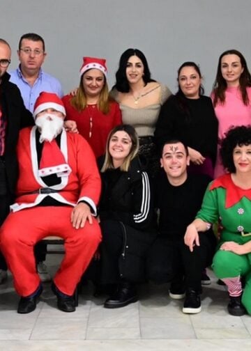 Ο Ποντιακός Σύλλογος Ακρινής σε... χριστουγεννιάτικη διάθεση (φωτ.: instagram/syllogos_akrinhs)