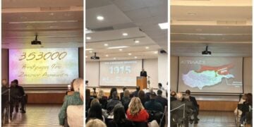 Σύνθεση εικόνων από την εκδήλωση για την 9η Δεκεμβρίου στη Ρόδο (πηγή: facebook.com/
groups/Σύλλογος Ποντίων Ρόδου «Ο ΔΙΓΕΝΗΣ»)