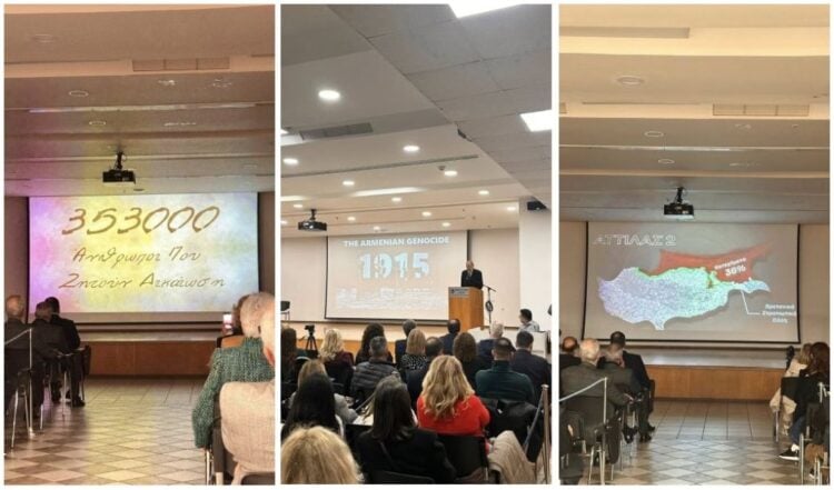 Σύνθεση εικόνων από την εκδήλωση για την 9η Δεκεμβρίου στη Ρόδο (πηγή: facebook.com/
groups/Σύλλογος Ποντίων Ρόδου «Ο ΔΙΓΕΝΗΣ»)