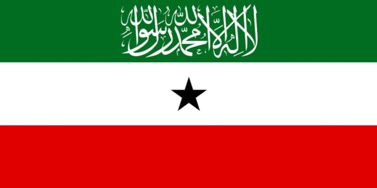 Η σημαία της Σομαλιλάνδης (πηγή: commons.wikimedia.org/wiki/File:Flag_of_Somaliland.svg?uselang=en#Licensing)