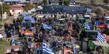 Κινητοποίηση αγροτών και κτηνοτρόφων στο Ηράκλειο Κρήτης, Δευτέρα 8 Δεκεμβρίου 2025 (φωτ.: EUROKINISSI / Στέφανος Ραπάνης)