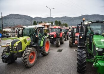 Τις φωνές τους θα ενώσουν αγρότες και κτηνοτρόφοι του δήμου Λαγκαδά με συναδέλφους τους που έχουν ήδη στήσει μπλόκα (φωτ.: Γιώργος Ευσταθίου/EUROKINISSI)