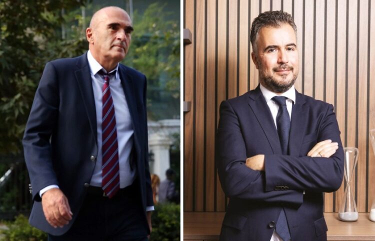 Από αριστερά, ο Ανδρέας Κουτσόλαμπρος και ο Δημήτρης Φινοκαλιώτης (φωτ.: .koutsolampros.gr/facebook/Δημήτρης Φινοκαλιώτης - Δικηγορική Πρωτοπορία)